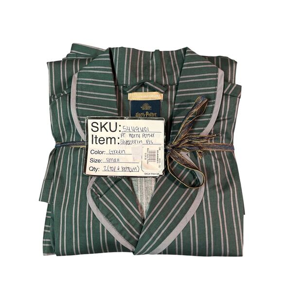 Pottery Barn Teen Harry Potter™ Slytherin™ House Pajama Set Size S - Picture 5 of 5